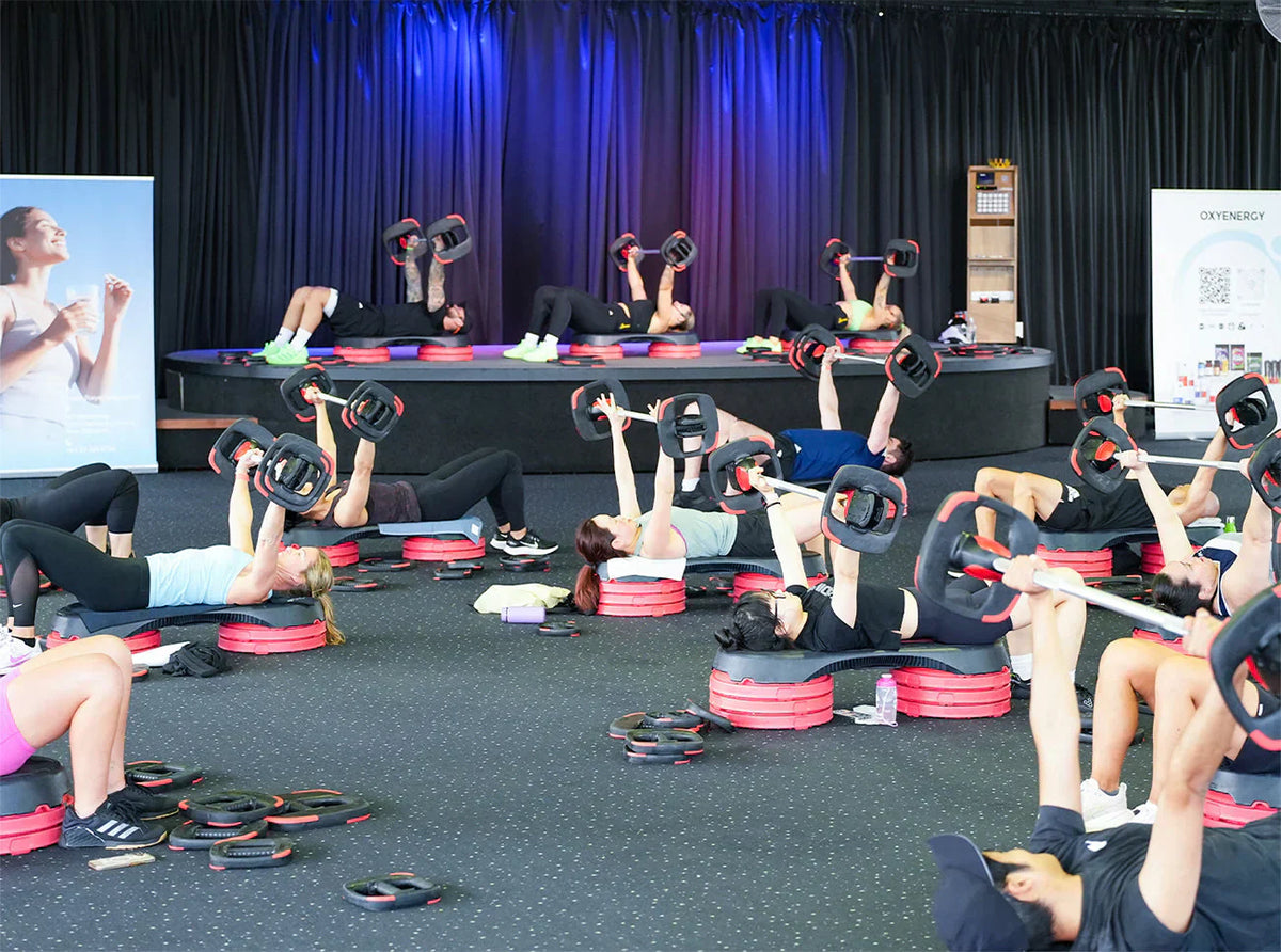OXYENERGY Joins Les Mills Mash Up! for a Full Day of Energy, Movement, and Connection