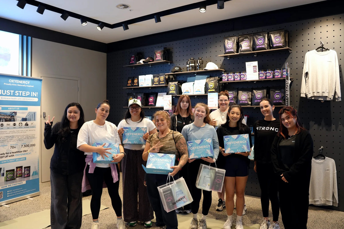 OXYENERGY Hosts “Burn & Build” Resistance Band Training Session