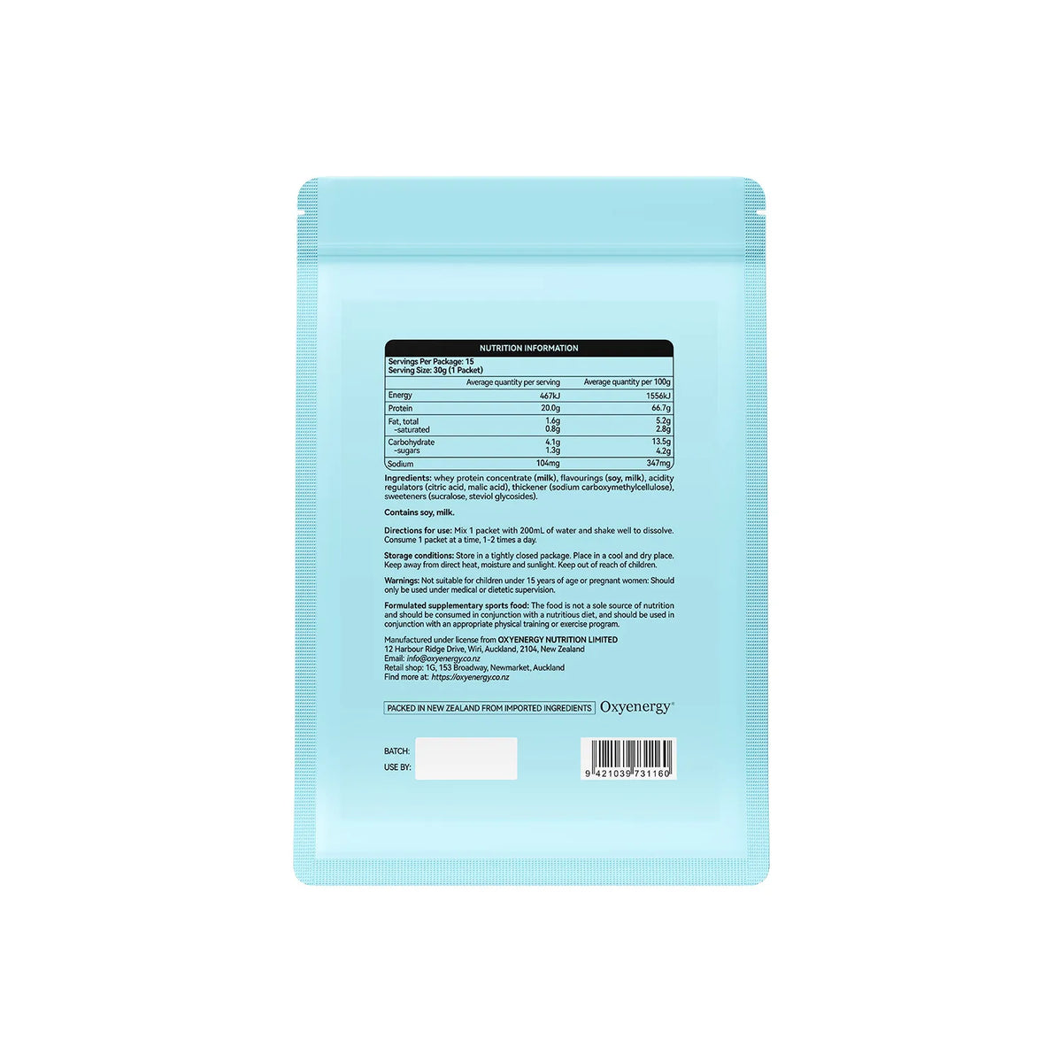 OXY PROTEIN