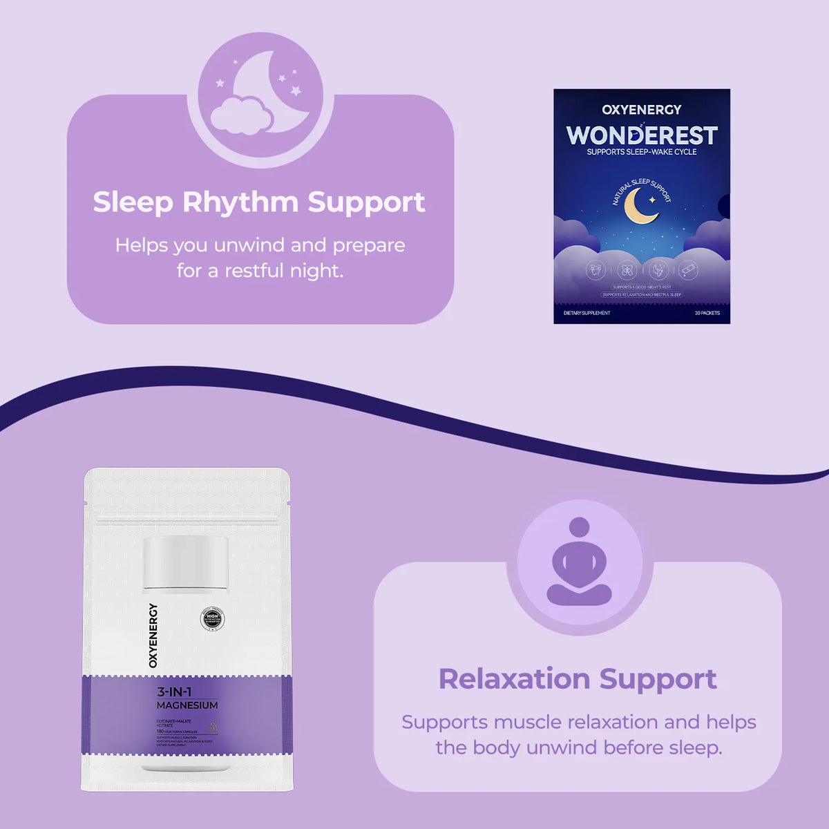 Wonderest - Supports Relaxation & Restful Sleep