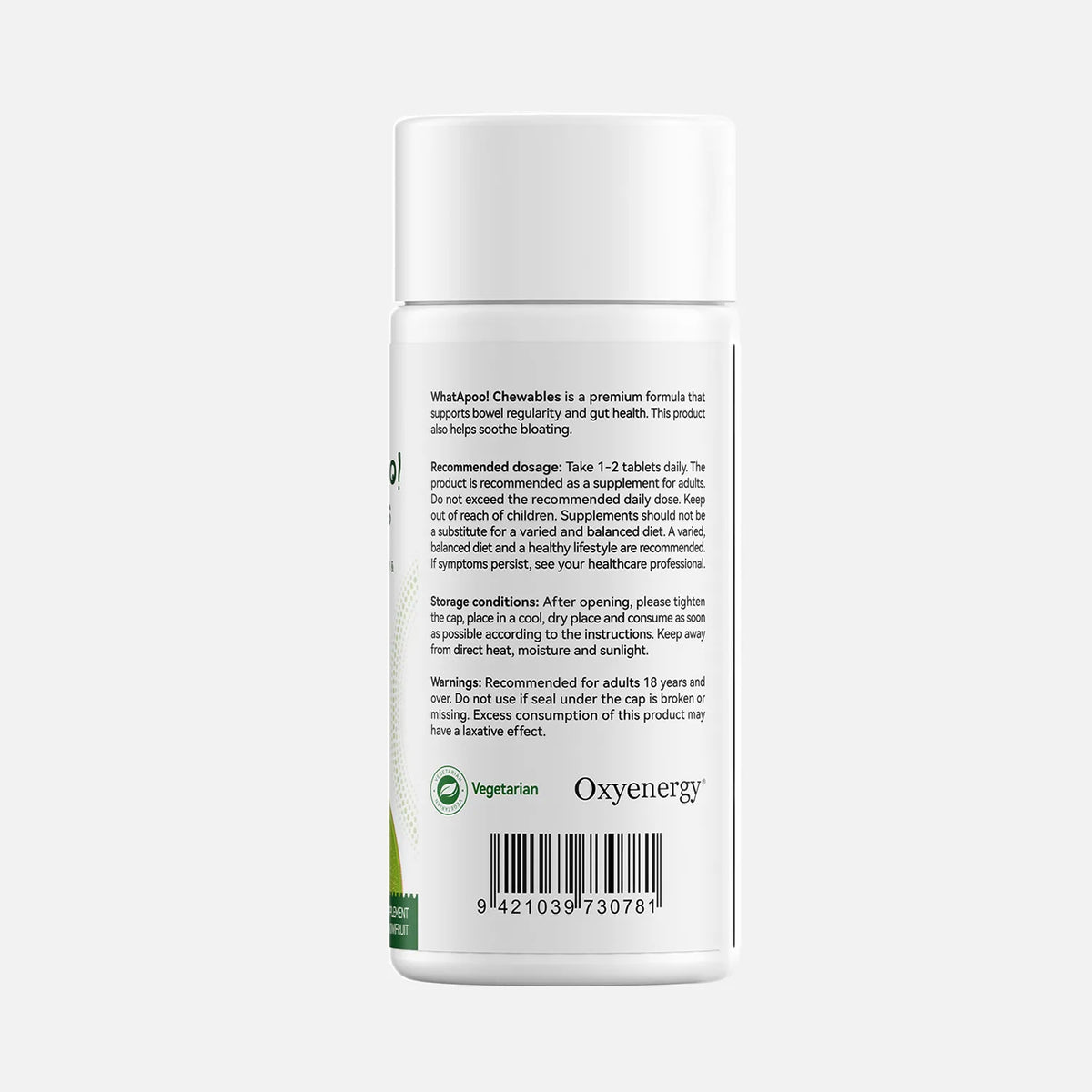 WhatApoo! Chewables – Gut Health Support